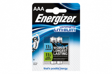 ENERGIZER Ultra Lithium FR03 AAA/L92, 1,5 Volt, 2er-Blister