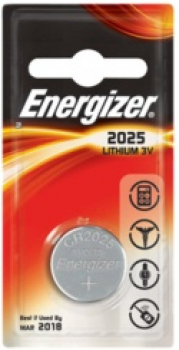 ENERGIZER CR2025, 3V Lithium-Knopfzelle