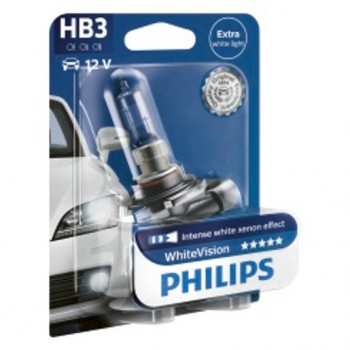 PHILIPS HB3 WhiteVision - Hauptscheinwerfer HB3 (9005) - 12V/60W - P20d