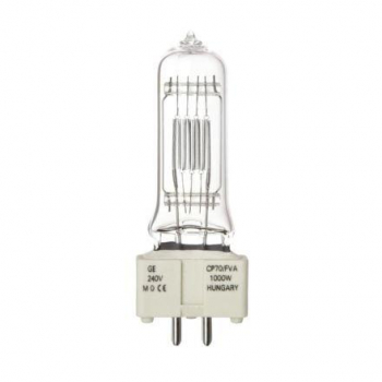GE GENERAL ELECTRIC 88471, Halogen Display Optic Lamp, 240V/1000W, GX9.5, FVB / FVA