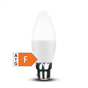 KODAK Max LED Candle Kerzenlampe C37, 230V/7W(=50W), B22, 840, 4000K, 560lm, 270°, NONDIM